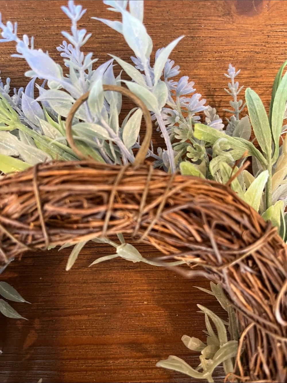 NWOT Target Lavender and Green Mini Wreath Set of 2